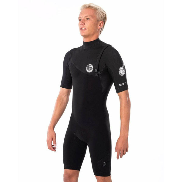 Rip Curl - E Bomb 2/2mm Zip Free Short Sleeve Spring Suit