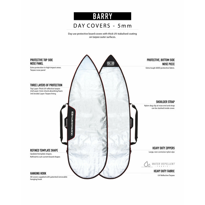 O&E Barry Basic Surfboard Cover
